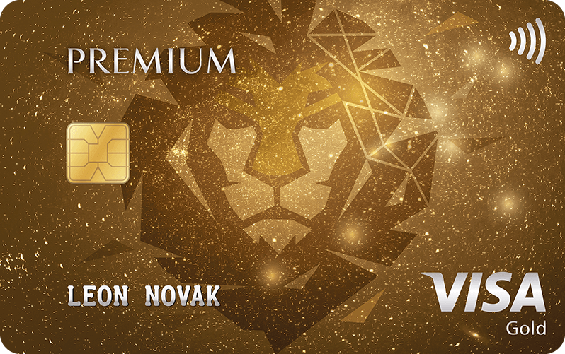 Premium Visa Gold kreditna kartica